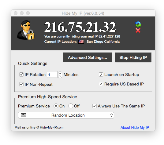 hide ip address mac torrent